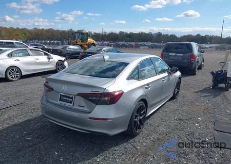 2026 Honda Civic Hybrid Sport/Sport Touring из США, поврежденный, VIN 2HGFE4F80TH306021